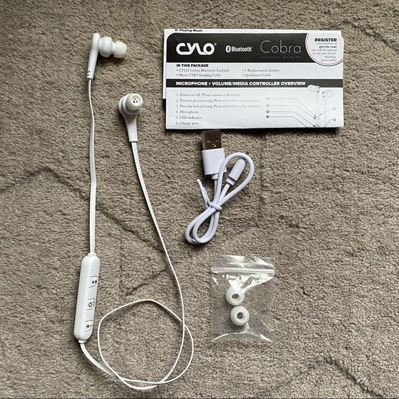 Cylo Cobra Wireless Earbuds - Picture 3 of 4